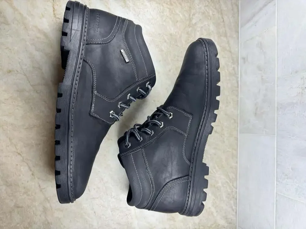 Rockport Trutech Hydro Shield Waterproof Black Chukka Boots Mens Size 11